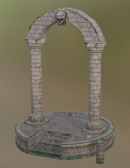 3D Model - Forest Altar