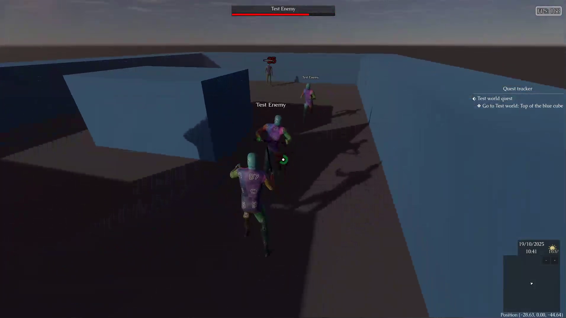 Test Screenshot - Combat UI - WIP